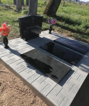 Памятник двойной 160